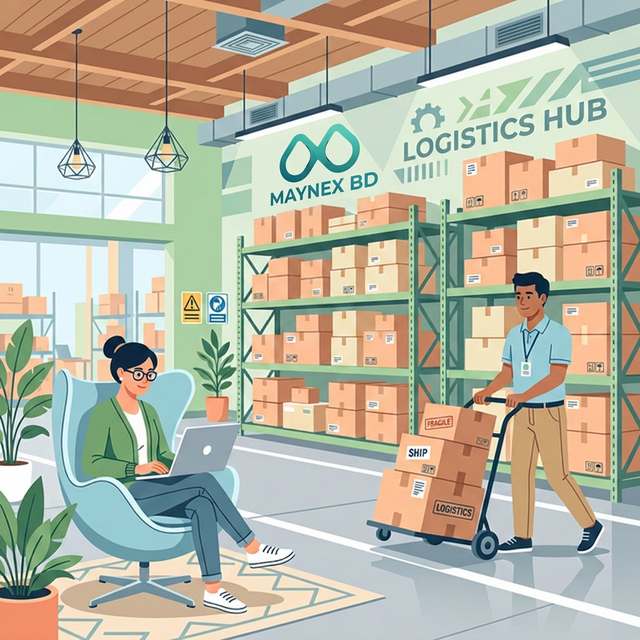 Warehouse Illustration
